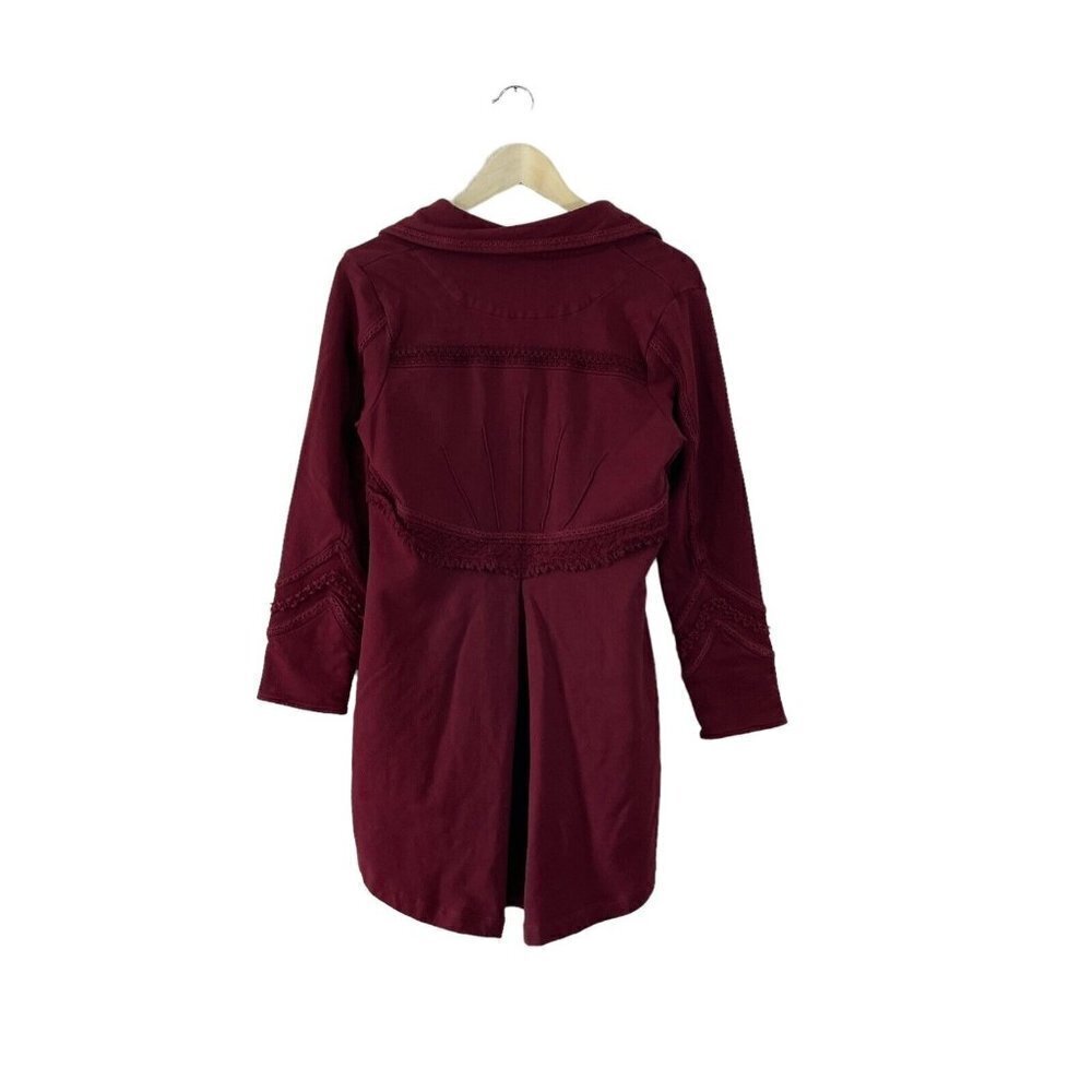 Soft Surroundings Medium Button Jacket Embroidere… - image 3